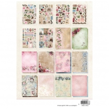 Paper Pad A4 - DIY Block Studio Light - Vintage Roses