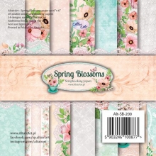 Paper Pad Altair Arts Spring Blossoms 6x6 28 ark Scrapbooking Papper