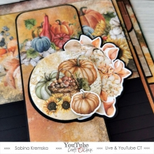Paper Pad 12x12 - Craft O Clock - Autumn Moods