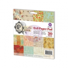 Paper Pad 6”x6” Prima Bella Rouge Marketing