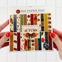 Paper Pad Carta Bella - Here Comes Autumn - 6x6 Tum - 24 ark