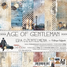 Paper Pad Craft O' Clock - Age of Gentlemen - 6x6 Tum