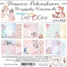 Paper Pad Craft O' Clock - Princess Adventures - 6x6 Tum