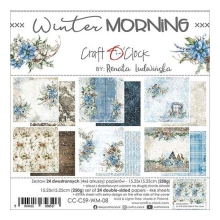 Paper Pad Craft O Clock Winter Morning Scrapbooking