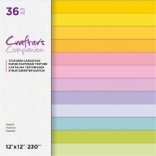 Paper Pad Crafter's Companion - Cardstock Pastels - 12x12 Tum