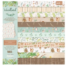 Paper Pad Crafter's Companion - Woodland Friends - 6x6 Tum