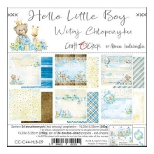 Paper Pad 6x6 - Craft O Clock - Hello Little Boy