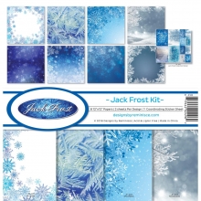 Paper Kit 12x12 Reminisce Jack Frost till scrapbooking, pyssel och hobby
