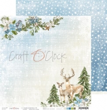 Paper Pack Craft O Clock Carols in the Snow 6x6 Tum Pappersblock Pad 4 8