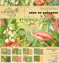 Paper Pack Graphic 45 - Lost in Paradise - 8x8 Tum