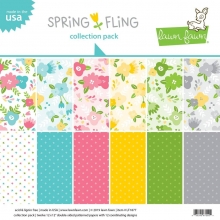 Paper Pack Lawn Fawn Spring Fling 12x12 Tum Cardstock Scrapbooking