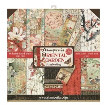 Paper pack Stamperia - Oriental Garden - 12x12 Tum