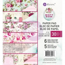 Paper Pad - Prima Marketing - Misty Rose