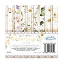 Paper Pad 6x6 - Paper Heaven - Like A Breath Flowers