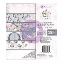 Paper pad 6x6 - Prima Marketing - Poetic Rose