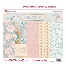 Paper pad Craft Smart - Chateau - 12x12 Tum