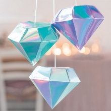 Paper Pad Iridescent Färgade metalliska papper