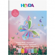 Paper Pad Iridescent Färgade metalliska papper