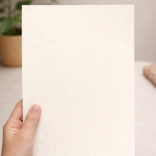 Mönstrade Papper A4 - 20 st - Terrazzo Creme - 220 g