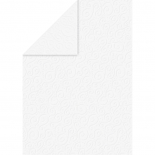 Embossed Wedding Paper A4 - White 220 gsm