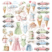Paper Pack 12x12 Tum - Maja Design - Summer Feeling