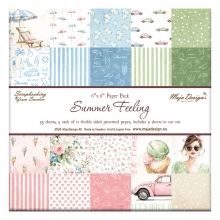 Paper Pack 6x6 Tum - Maja Design - Summer Feeling