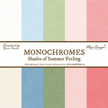Paper Pack 12x12 Tum - Monochrome Summer Feeling - Maja Design