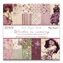 Paper Pad 24 ark Maja Design 6”x6” Winter Is Coming Pappersblock 4 8 Tum