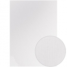 Strukturpapper A4 - Checked Vit - 20 st - 220g