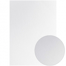 Strukturpapper A4 - Linen Canvas Vit - 20 st - 180 g