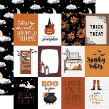 Papper Carta Bella - Halloween - 3x4 Journaling Cards
