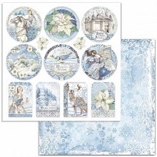 Papper Stamperia - Winter Tales - Frames