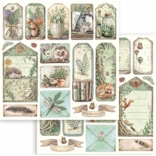 Papper Stamperia - Herbarium Silvae - Tags