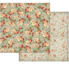 Floral Wallpaper Stamperia Scrapbooking Papper -