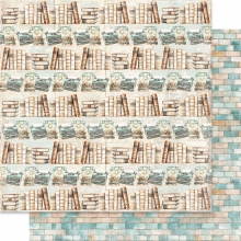 Scrapbooking Papper - Paper Pad The Bookshop - Reprint