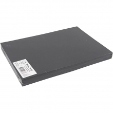 Färgad kartong A4 180 g Svart 100 ark till scrapbooking, pyssel och hobby