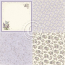 Papper Pion Design New Beginnings Dreams fo Lilacs 6x6
