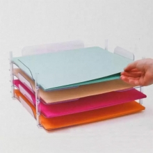 Pappersförvaring We R Memory Keepers - Stackable Paper Trays - 4 st