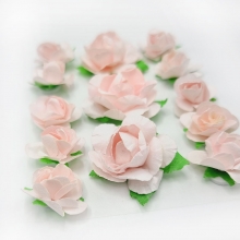 Pappers Rosor 20-35 mm Rosa 13 st Pappersrosor