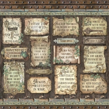 Paper Pad Stamperia - Magic Forest - 12x12 Tum