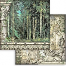 Paper Pad Stamperia - Magic Forest - 12x12 Tum