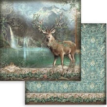 Paper Pad Stamperia - Magic Forest - 12x12 Tum