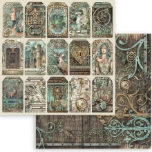 Paper Pad Stamperia - Magic Forest - 12x12 Tum