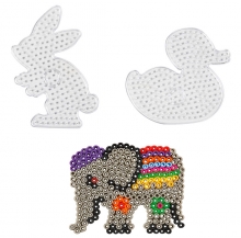 pärlplattor XL anka kanin elefant Jumbo Kanin, Anka, 3 st Pärlplatta