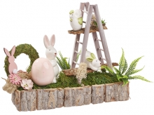 Grön mossa, äkta Islandsmossa, florist, julgrupp, blomstergrupp med mossa