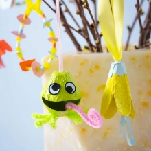 Pysselkit Påskpyssel Till Påskris - Pyssla Med Barn