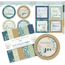 Paper Pad 8x8 Enchanting Eucalyptus - The Paper Boutique