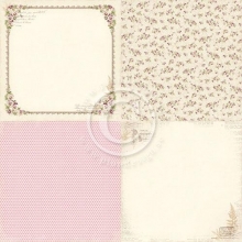 Papper Pion Design My Precious Daughter Pansy 6”x6” 4 Delar Scrapbooking