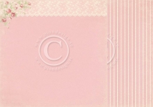 Papper Pion Paris Flea Market Pink Lace Design