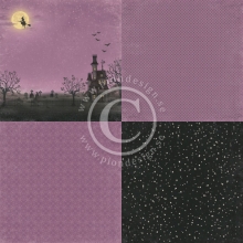 Papper Pion Haunted House The Witching Hour – 6x6” Halloweenpyssel Höstpyssel